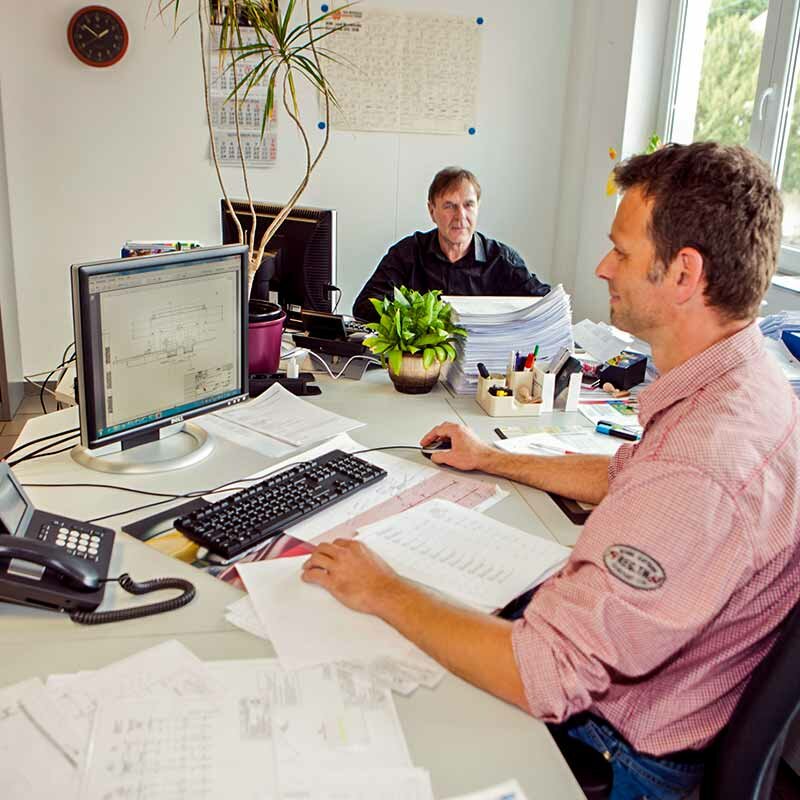 Team am Programmieren