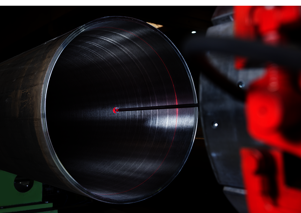 Pipe Sizer Laser Meassurement