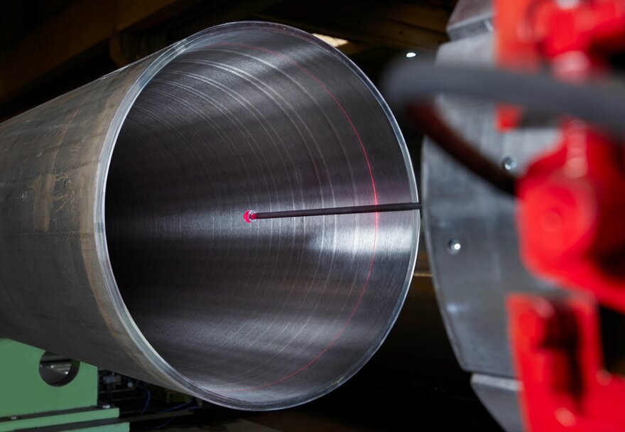 Pipe Sizer mit Lasertechnik