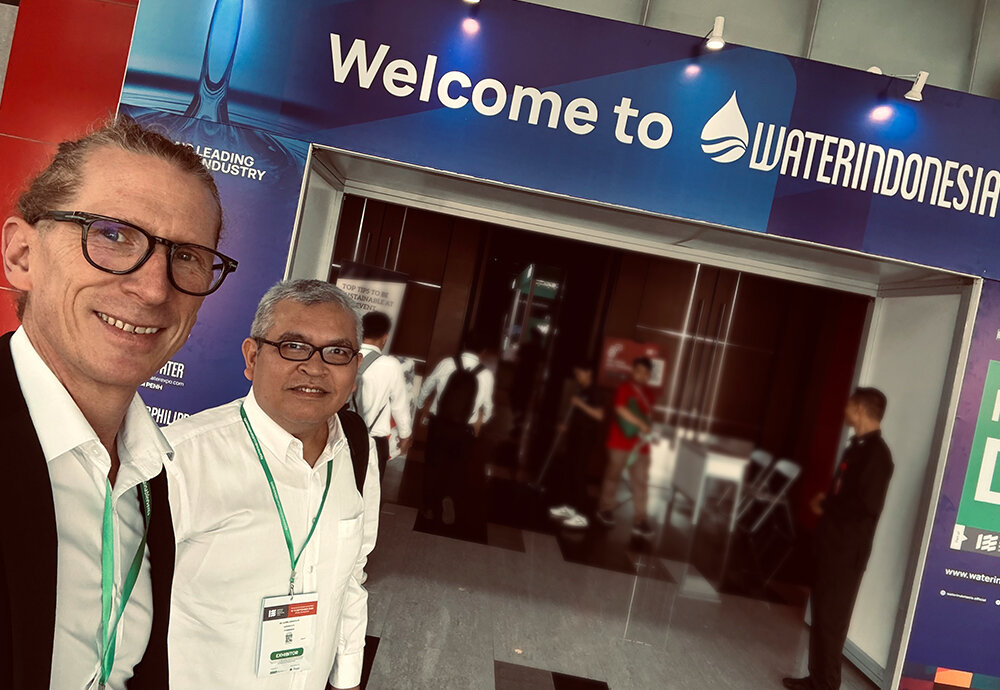 DD Mitglieder bei der Water Indonesia 2025 Messe