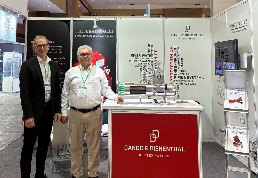 DD Mitglieder bei der Water Indonesia 2025 Messe