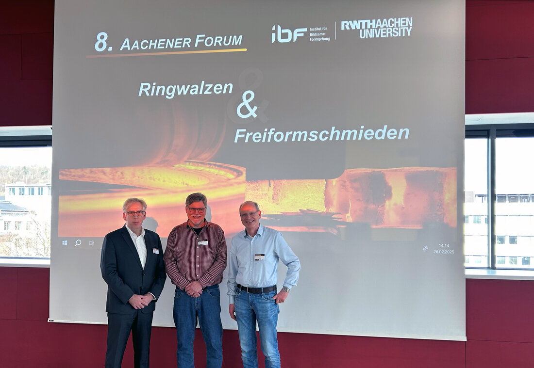 IBF Aachener Forum - Ringwalzen und Freiformschmieden