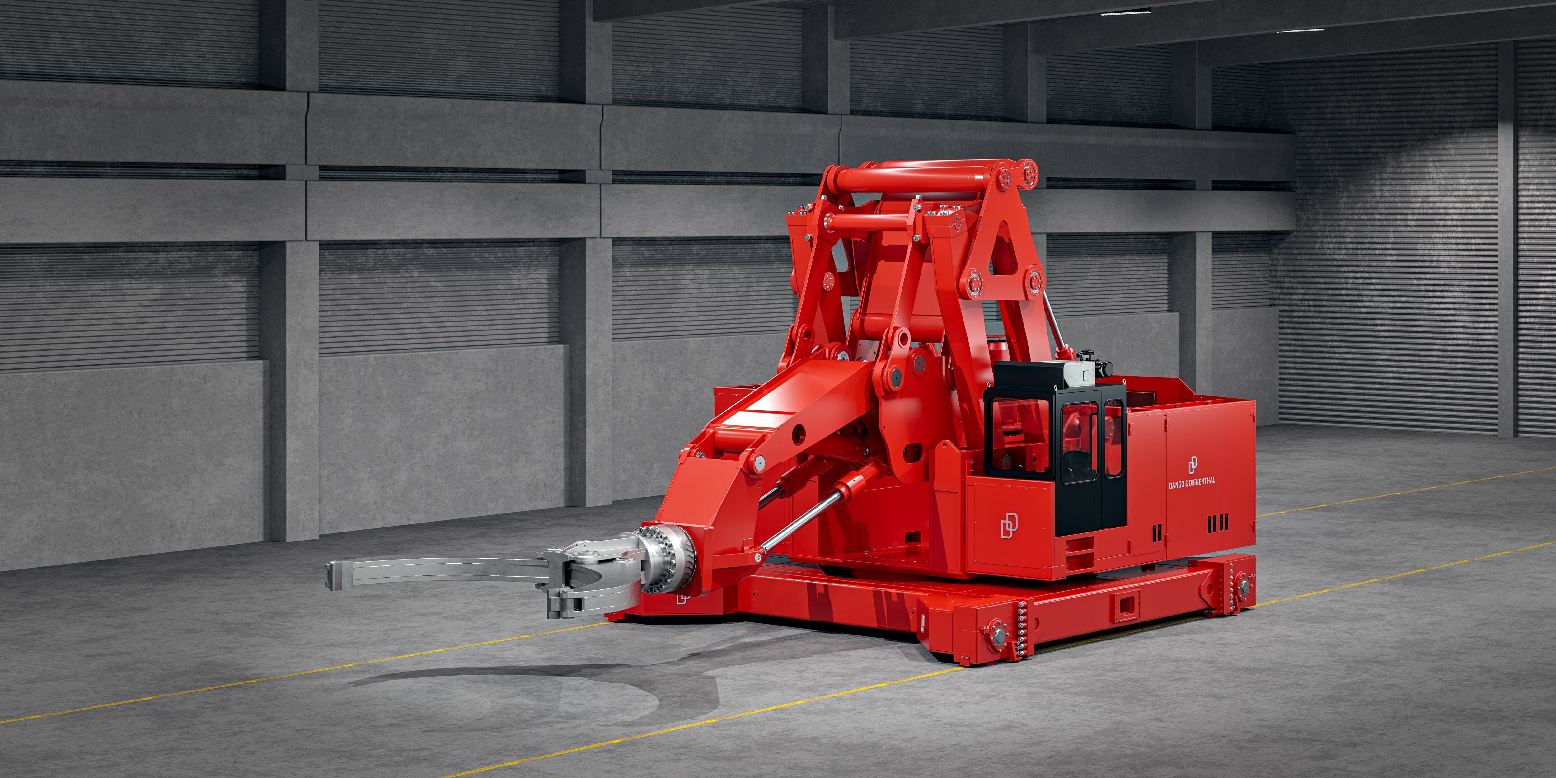 Rail-mounted stationary transport manipulator