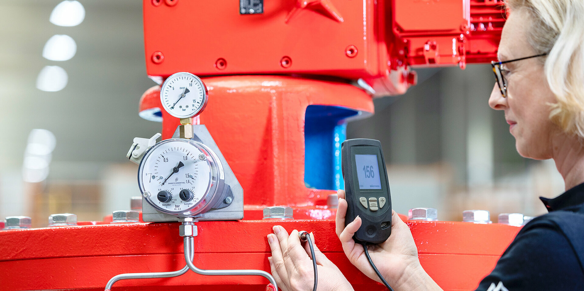 DD Maschinenbau Mitglied bei der Arbeit