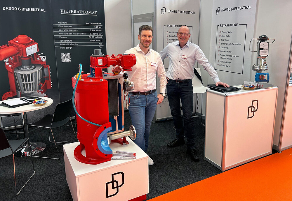 DDFT Filtertechnik bei der Aquatech