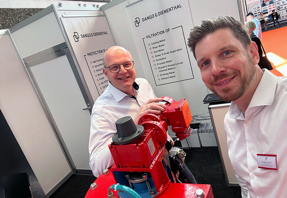 DDFT Filtertechnik bei der Aquatech